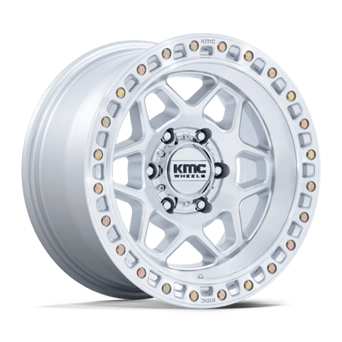 17x8.5 | 6x5.5 | 25 | 106.10 | KMC | GLOSS SILVER W MACHINED FACE KM553SD17856825