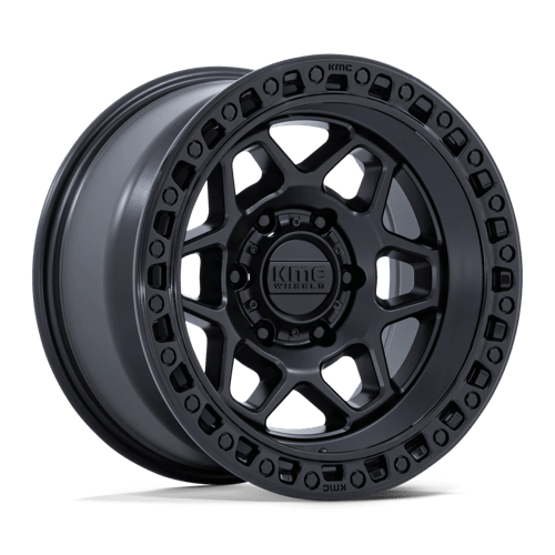 17x8.5 | 6x5.5 | 0 | 106.10 | KMC | MATTE BLACK W GLOSS BLACK LIP KM553MB17856800