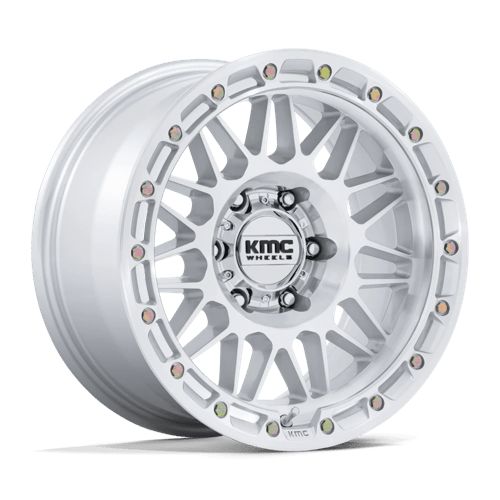 17x8.5 | 6x5.5 | -10 | 106.10 | KMC | GLOSS SILVER W MACHINED FACE KM555SD17856810N