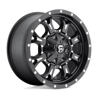 18x9 | 8x6.5 | 20 | 125.10 | Fuel 1PC | MATTE BLACK MILLED D51718908257