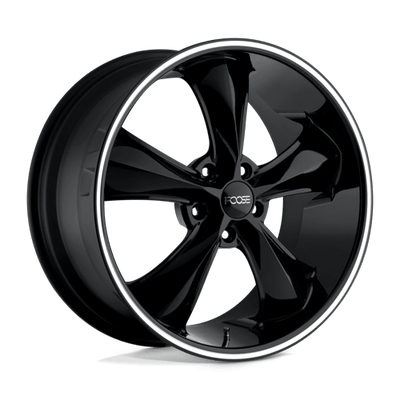 18x8 | 5x4.75 | 1 | 72.56 | Foose 1PC | GLOSS BLACK MILLED F10418806145
