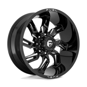 20x10 | 8x180 | -18 | 124.20 | Fuel 1PC | GLOSS BLACK MILLED D74720001847