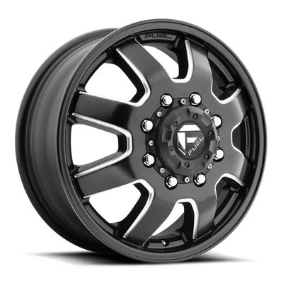 17x6.5 | 8x200 | 116 | 142.00 | Fuel 1PC | MATTE BLACK MILLED D538176592F