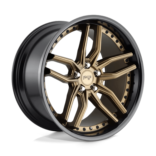 20x9 | 5x115 | 18 | 71.50 | Niche 1PC | MATTE BRONZE BLACK BEAD RING M195209090+18