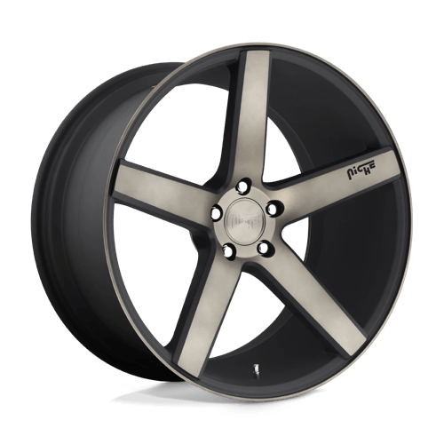 20x8.5 | 5x4.5 | 35 | 72.56 | Niche 1PC | MATTE BLACK MACHINED W DOUBLE DARK TINT M134208565+35