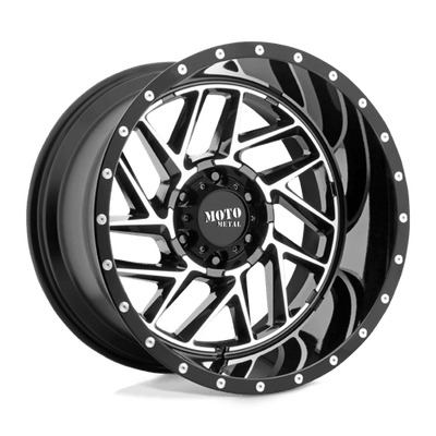20x9 | 6x5.5 | 0 | 106.10 | Moto Metal | GLOSS BLACK MACHINED MO98529068300