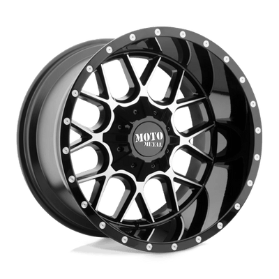 20x9 | 6x135 5.5 | 18 | 106.10 | Moto Metal | GLOSS BLACK MACHINED MO98629067318