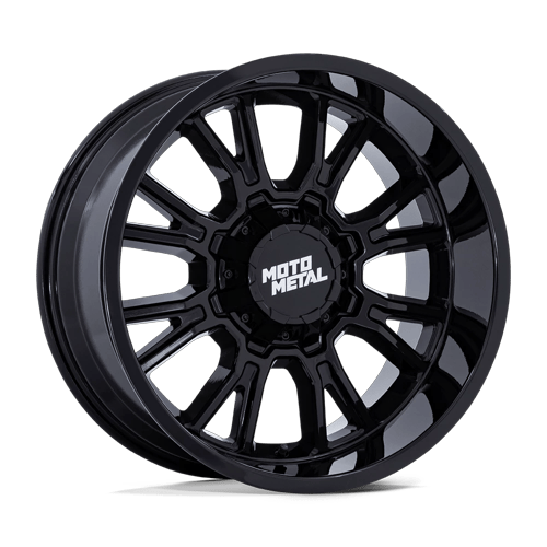 20x9 | 5x5.5 150 | 20 | 110.10 | Moto Metal | GLOSS BLACK MO810BX20908620