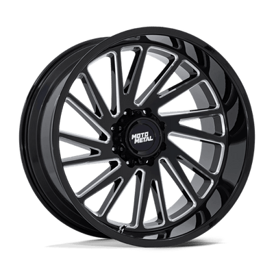 22x12 | 6x5.5 | -44 | 106.10 | Moto Metal | GLOSS BLACK MILLED MO811BE22126844N