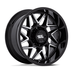 20x9 | 5x5.0 | 20 | 71.50 | Moto Metal | GLOSS BLACK W MACHINED FACE MO812BD20905020