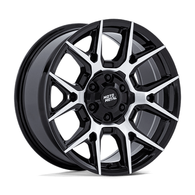 17x8.5 | 6x5.5 | 0 | 106.10 | Moto Metal | GLOSS BLACK MACHINED MO813BD17856800
