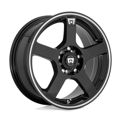 17x7 | 5x4.25 4.5 | 40 | 72.56 | Motegi | GLOSS BLACK W MACHINED FLANGE MR11677001340