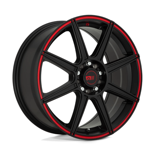 17x7 | 5x4.5 120 | 40 | 74.10 | Motegi | SATIN BLACK W RED STRIPE MR14277017940