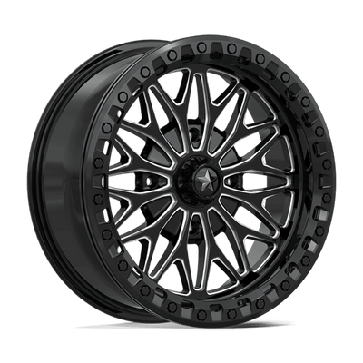 18x7 | 4x137 | 10 | 96.00 | MSA Offroad | GLOSS BLACK MILLED MA053BE18704810