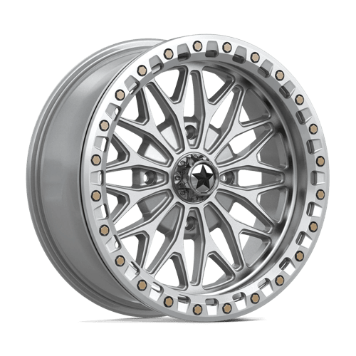 18x7 | 4x156 | 10 | 115.10 | MSA Offroad | GLOSS SILVER W MACHINED FACE MA053SD18704410