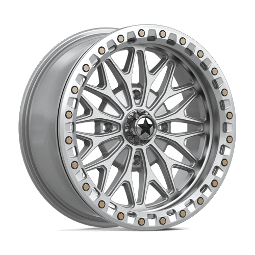 18x7 | 4x156 | 10 | 115.10 | MSA Offroad | GLOSS SILVER W MACHINED FACE MA053SD18704410