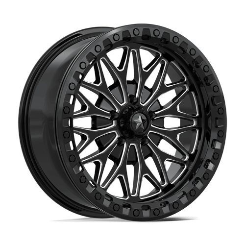 18x7 | 5x4.5 | 10 | 72.56 | MSA Offroad | GLOSS BLACK MILLED MA053BE18701210