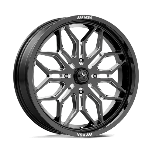 20x7 | 4x137 | 10 | 96.00 | MSA Offroad | GLOSS BLACK MILLED MA047BE20704810