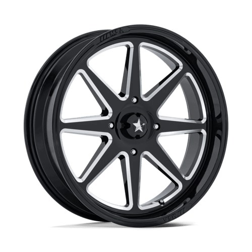20x7 | 4x156 | 0 | 115.10 | MSA Offroad | GLOSS BLACK MILLED MA054BE20704400