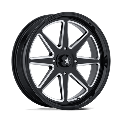 18x7 | 4x110 | 10 | 86.00 | MSA Offroad | GLOSS BLACK MILLED MA054BE18704010