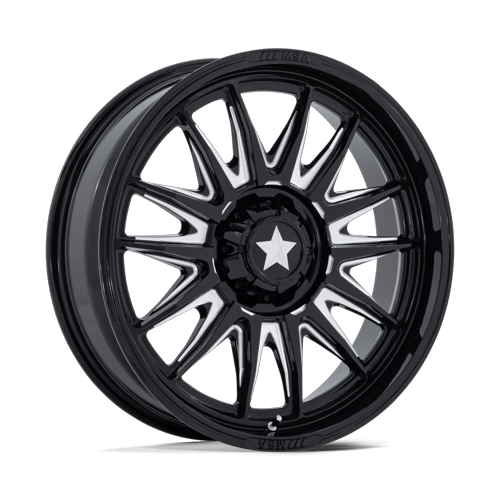 18x7 | 4x110 | 10 | 86.00 | MSA Offroad | GLOSS BLACK MILLED MA055BE18704010