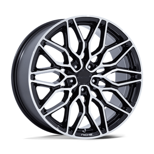 22x10.5 | 5x120 | 38 | 74.10 | Niche 1PC | GLOSS BLACK MACHINED NC277BD22055238