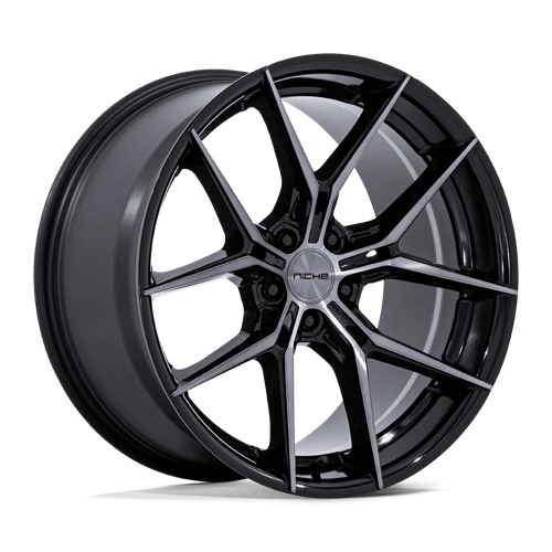 20x11 | 5x120 | 50 | 66.90 | Niche 1PC | GLOSS BLACK DARK TINTED CLEAR NC279BT20115W50