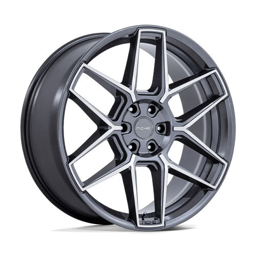 22x9.5 | 5x4.5 | 38 | 72.56 | Niche 1PC | ANTHRACITE W MACHINED FACE NC281AD22951238