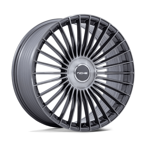 22x10 | 6x135 5.5 | 30 | 100.30 | Niche 1PC | GLOSS TITANIUM BRUSHED NC282AR22106630