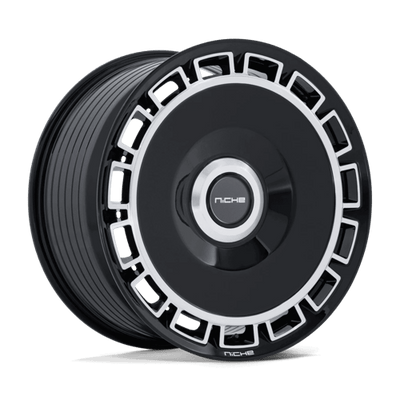 20x9 | 5x112 4.5 | 35 | 72.56 | Niche 1PC | GLOSS BLACK W MACHINED FACE NC287BD20904635