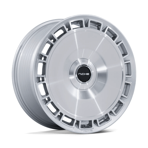 20x9 | 5x112 120 | 20 | 72.56 | Niche 1PC | GLOSS SILVER W MACHINED FACE NC287SD20905N20