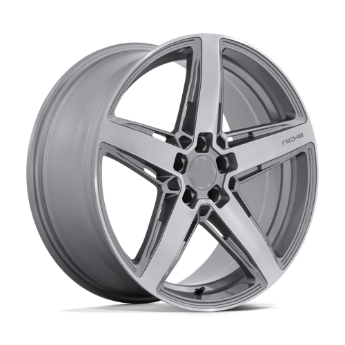 20x9 | 5x4.5 | 25 | 72.56 | Niche 1PC | ANTHRACITE BRUSHED FACE TINT CLEAR M270209065+25