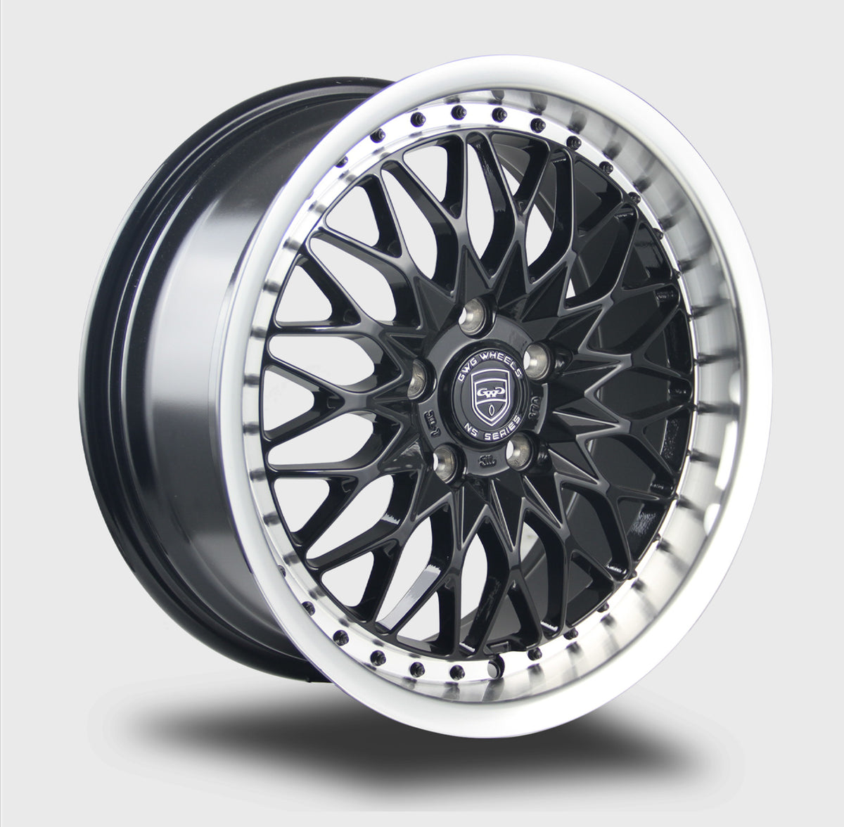 Evolution 2241 17X7.5 5x112 Gloss Black Machined