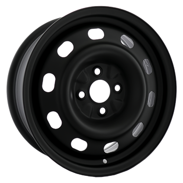 Envy NX4 STEEL WHEEL FLAT BLACK 15X60 4x100 NX42540