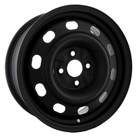 Envy NX4 STEEL WHEEL FLAT BLACK 15X60 4x100 NX42540