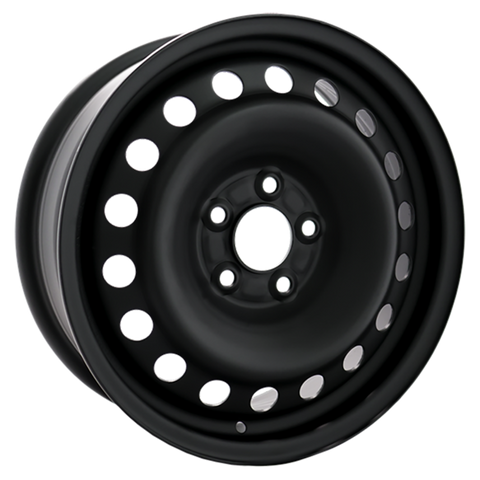 Envy NX4 STEEL WHEEL FLAT BLACK 16X60 5x108
