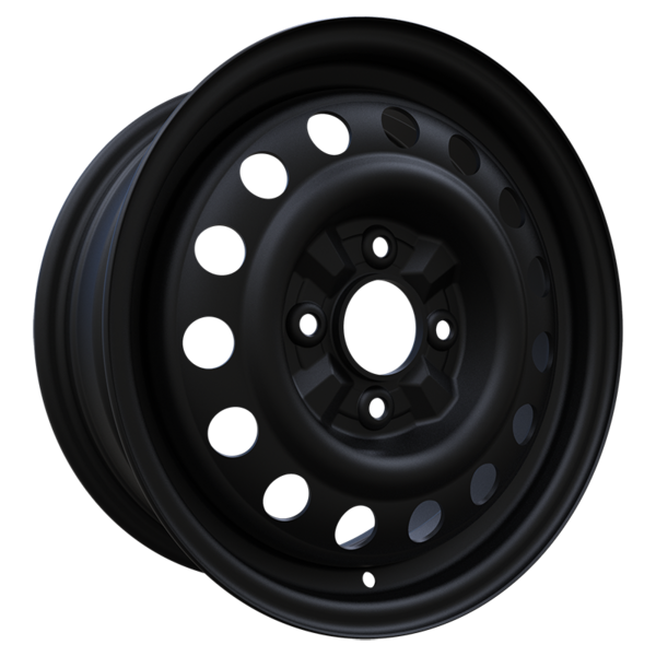 Envy NX6 STEEL WHEEL FLAT BLACK 15X60 4x114.3