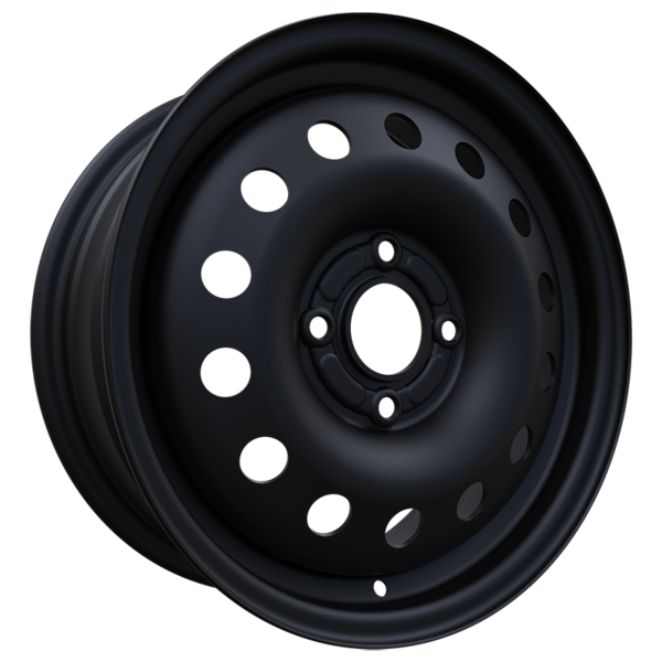Envy NX6 STEEL WHEEL FLAT BLACK 15X60 4x108