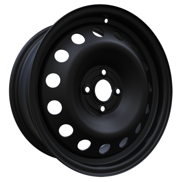 Envy NX6 STEEL WHEEL FLAT BLACK 16X65 4x100