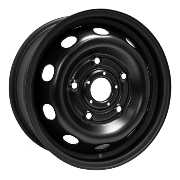 Envy NX6 STEEL WHEEL FLAT BLACK 16X65 5x160