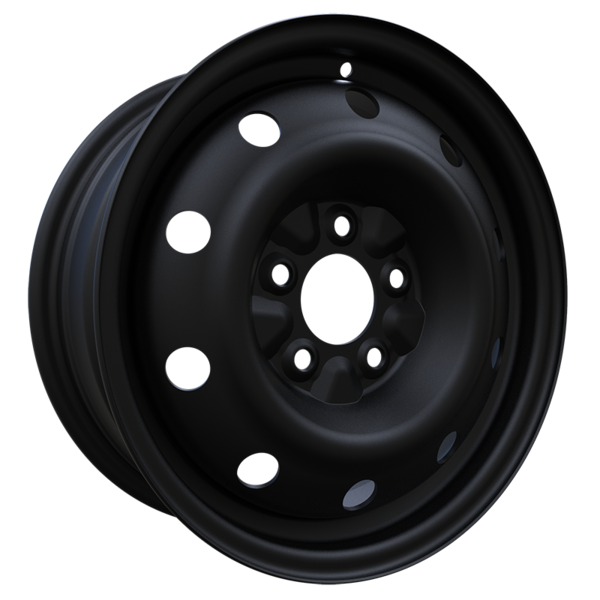 Envy NX6 STEEL WHEEL FLAT BLACK 15X60 5x114.3