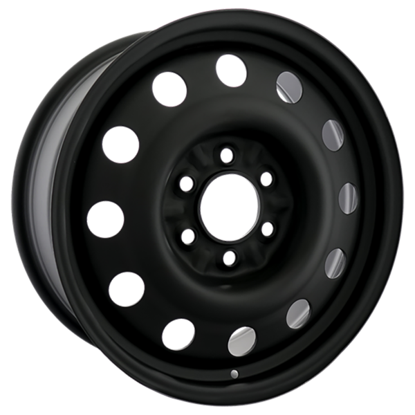 Envy NX6 STEEL WHEEL FLAT BLACK 18X75 6x135