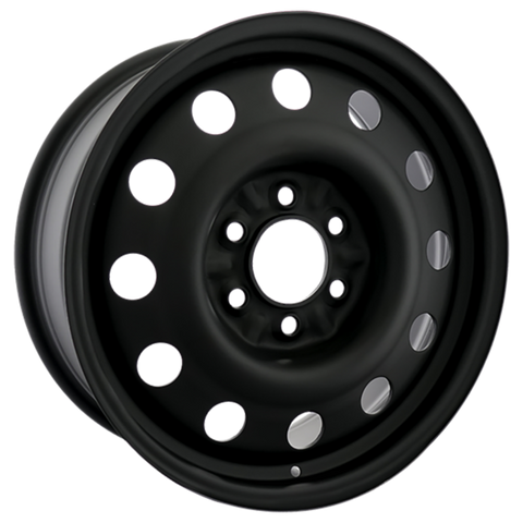 Envy NX6 STEEL WHEEL FLAT BLACK 18X75 6x135