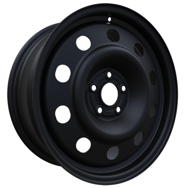Envy NX6 STEEL WHEEL FLAT BLACK 17X70 5x108