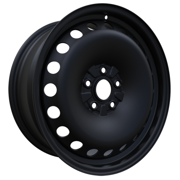 Envy NX6 STEEL WHEEL FLAT BLACK 18X75 5x120