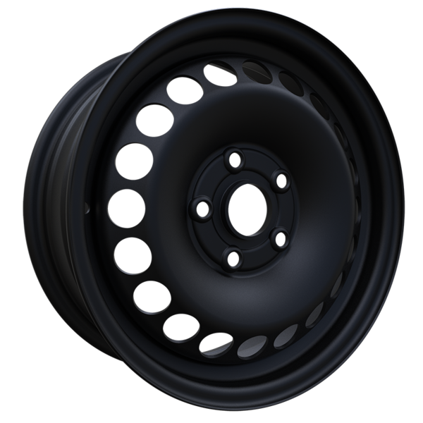 Envy NX6 STEEL WHEEL FLAT BLACK 15X60 5x112
