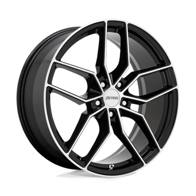 19x8 | 5x112 | 40 | 66.56 | Petrol | GLOSS BLACK W MACHINED CUT FACE 1980P5C405112B66