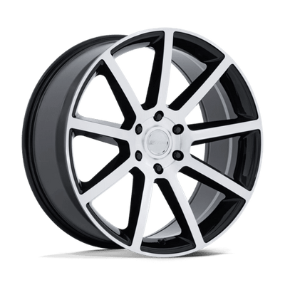 22x9.5 | 6x5.5 | 25 | 106.10 | Petrol | GLOSS BLACK W MACHINED FACE PE007BD22956825