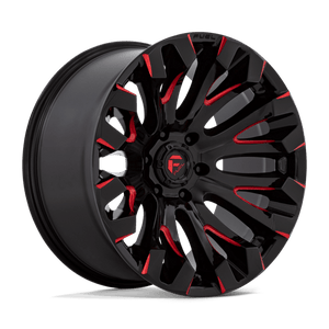 18x9 | 5x5.0 | 1 | 71.50 | Fuel 1PC | GLOSS BLACK MILLED RED TINT D82918907550