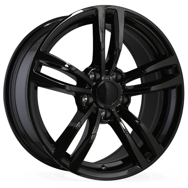 Replika R163A GLOSS BLACK 18X80 5x120